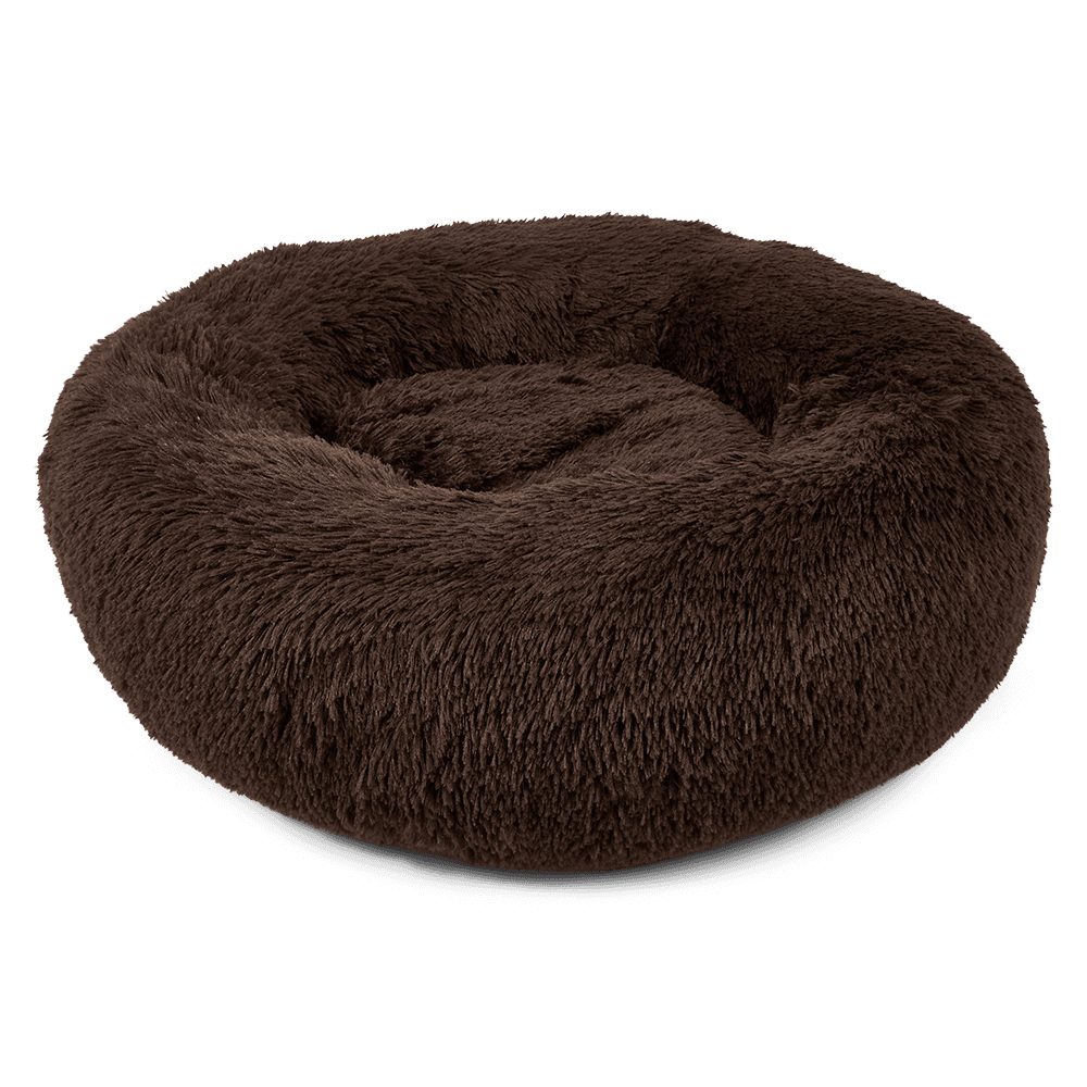 paws-for-life-cosy-calming-bolster-bed-for-dogs-and-cats-brown