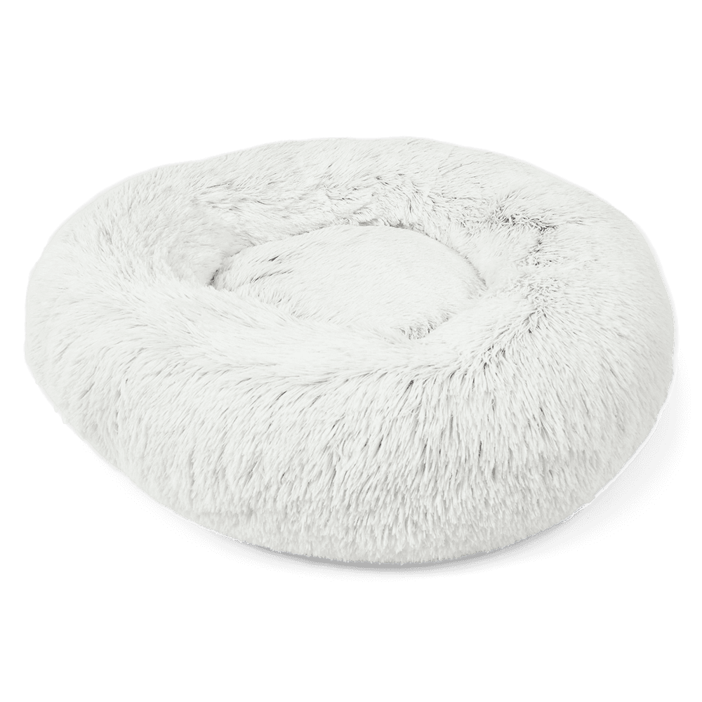 paws-for-life-cosy-calming-bolster-bed-for-dogs-and-cats-grey