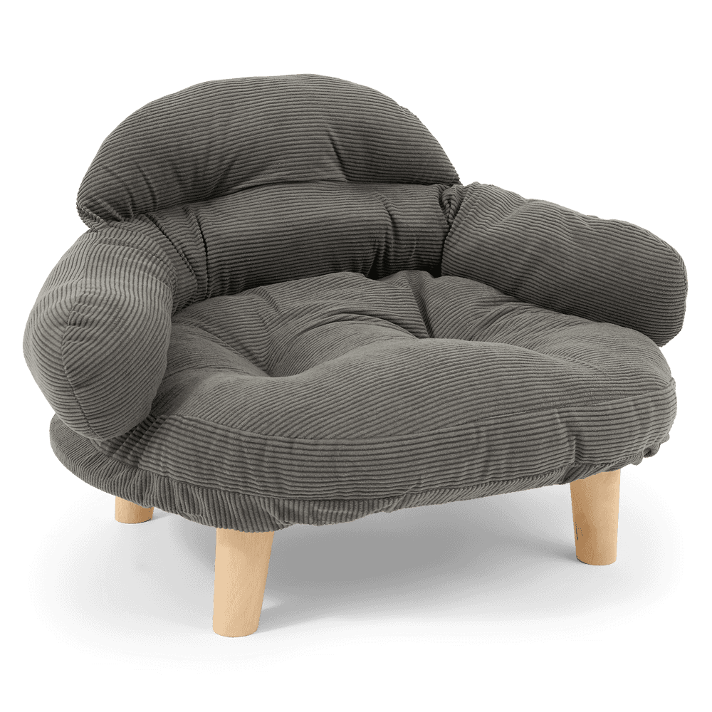 paws-for-life-elevated-pet-sofa-bed-grey