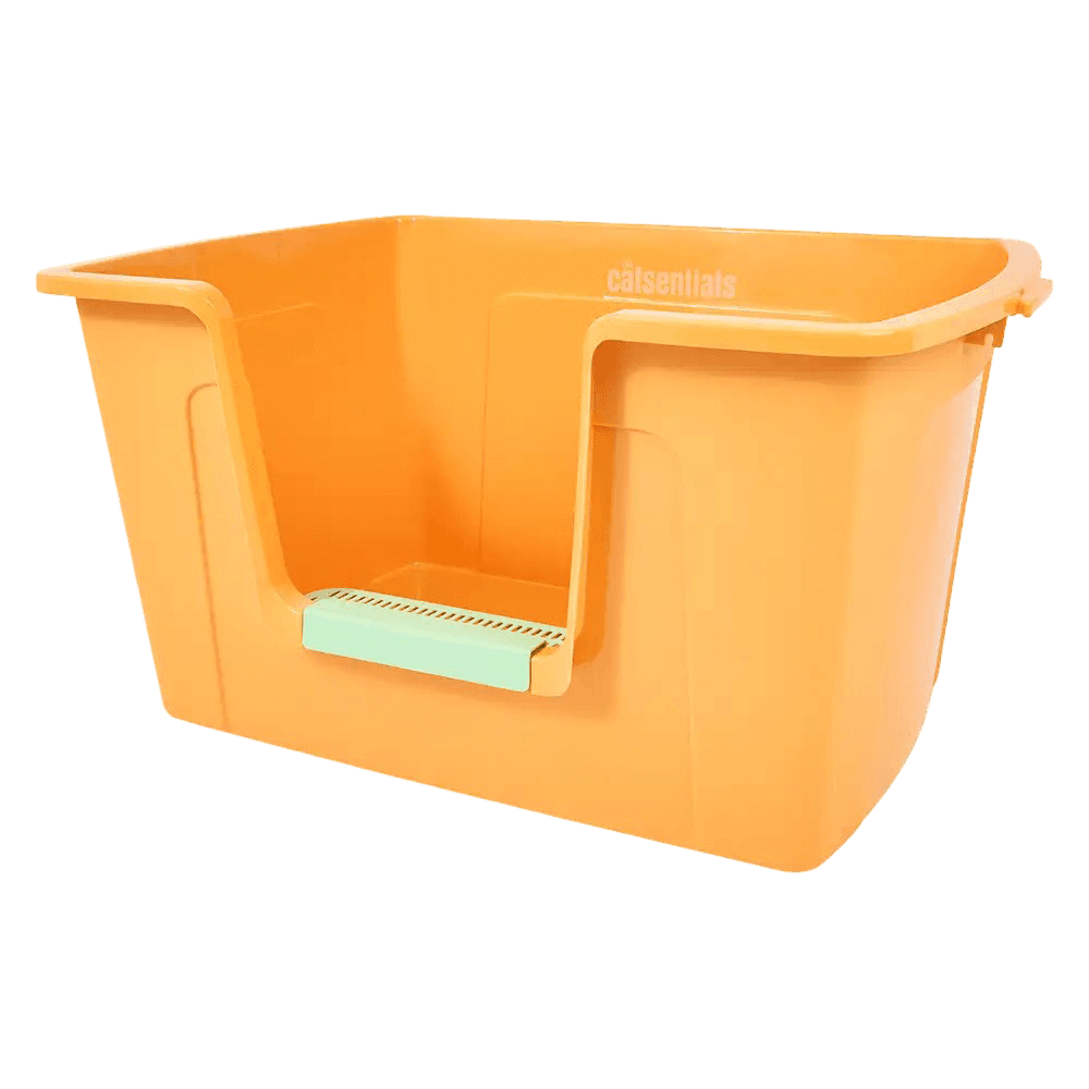 Extra Large Large Breed Cat Litter Box Yellow
