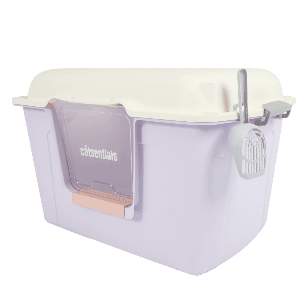 the-catsentials-extra-large-enclosed-large-breed-cat-litter-box-purple