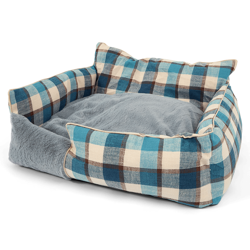 paws-for-life-flannel-pet-bed-blue