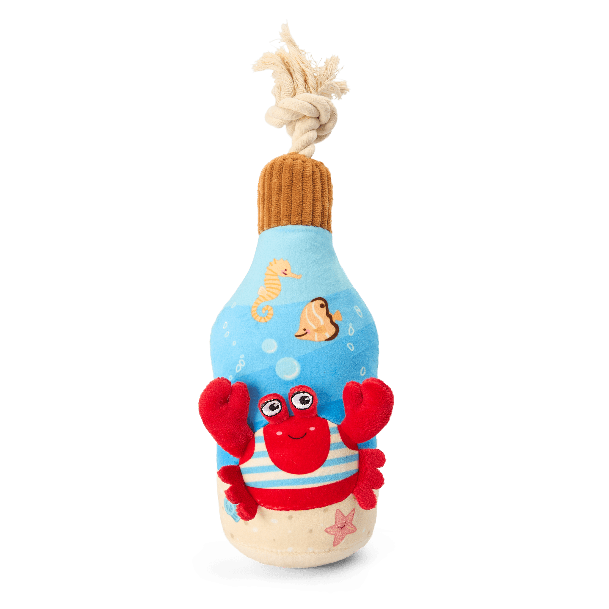 paws-for-life-floating-summer-beach-bottle-dog-toy-with-rope