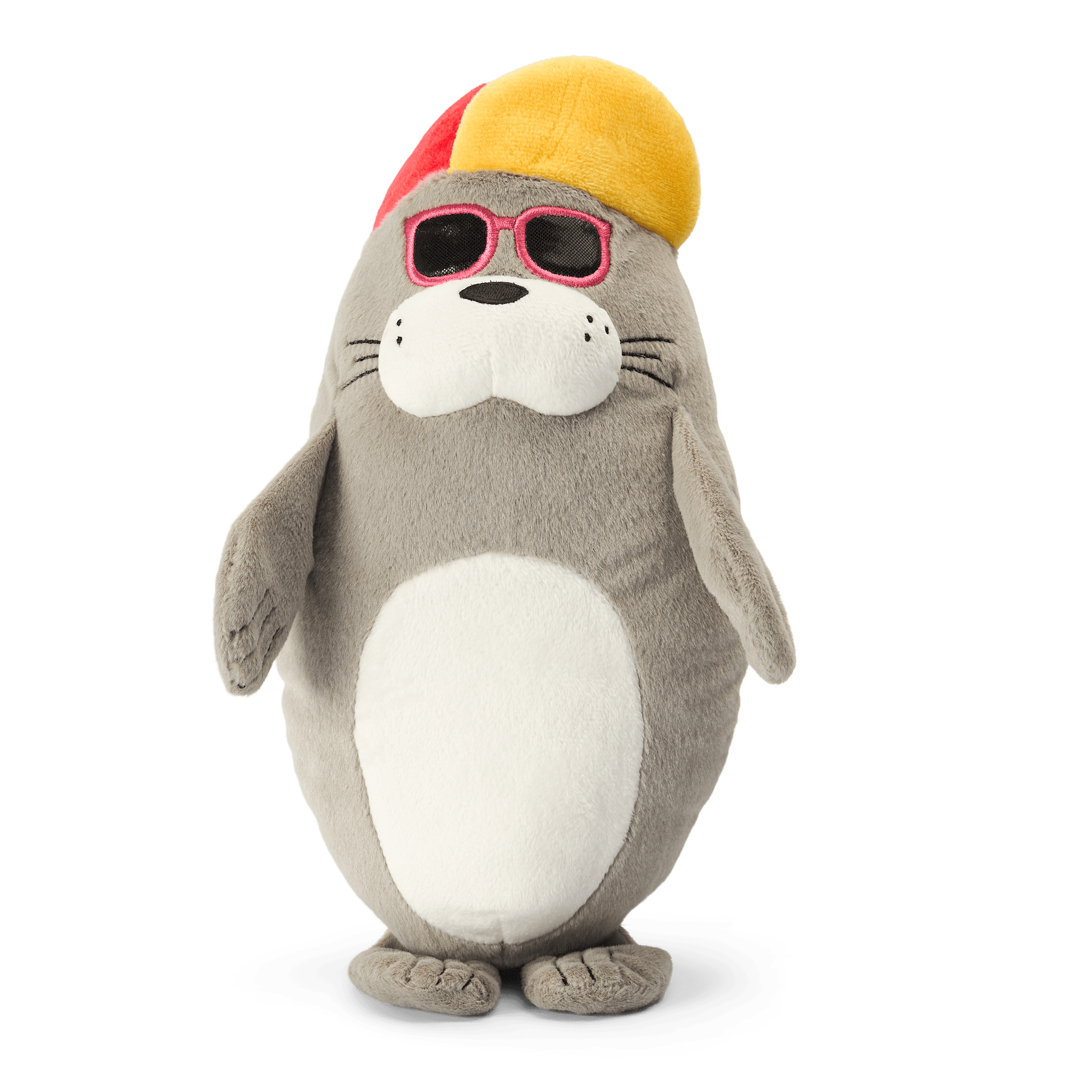 paws-for-life-floating-summer-seal-with-silly-squeaker-dog-toy