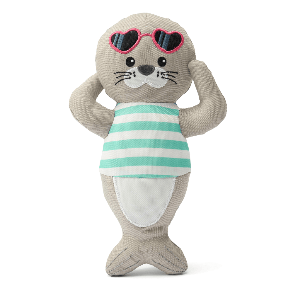 paws-for-life-floating-summer-seal-dog-squeaker-toy