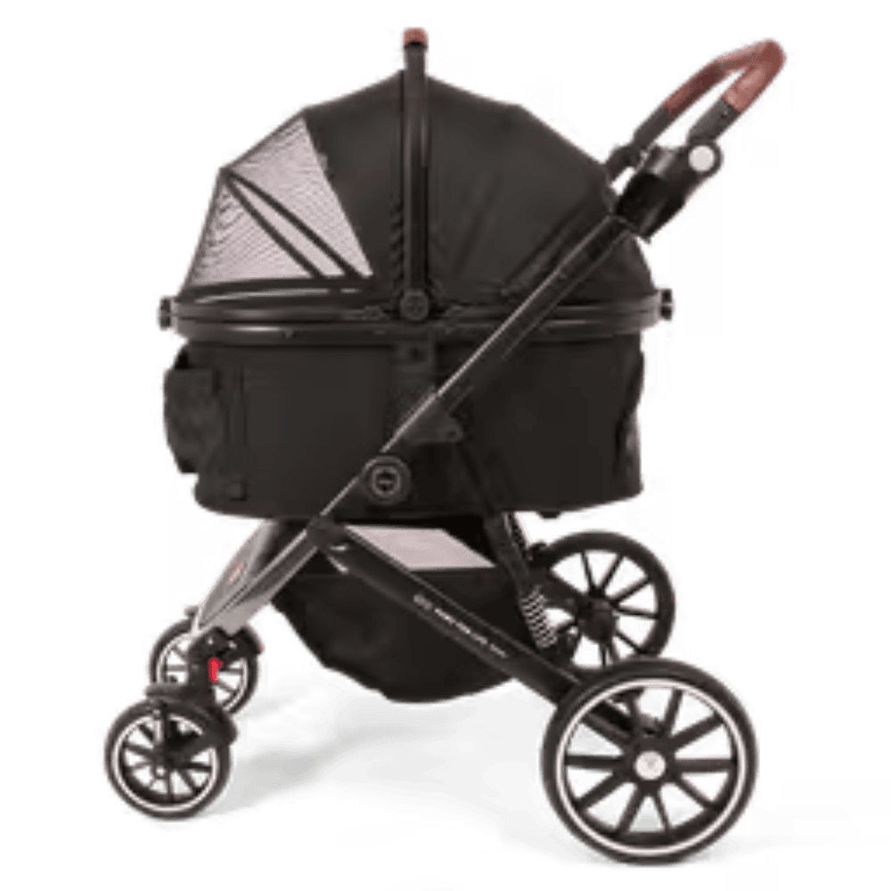 paws-for-life-foldable-pet-stroller-black-with-black-frame
