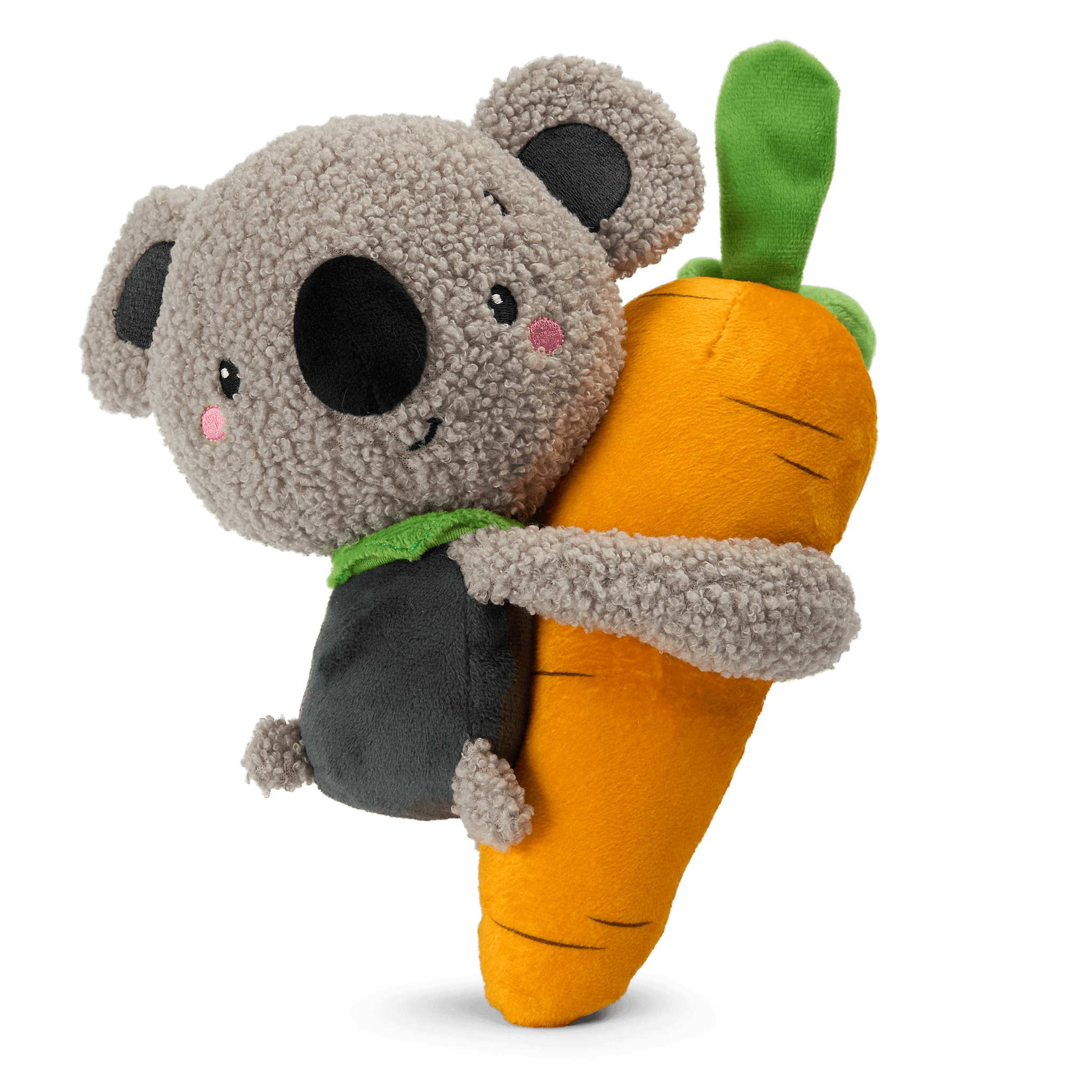 paws-for-life-hugmate-koala-hugging-branch-funny-squeaker-dog-toy