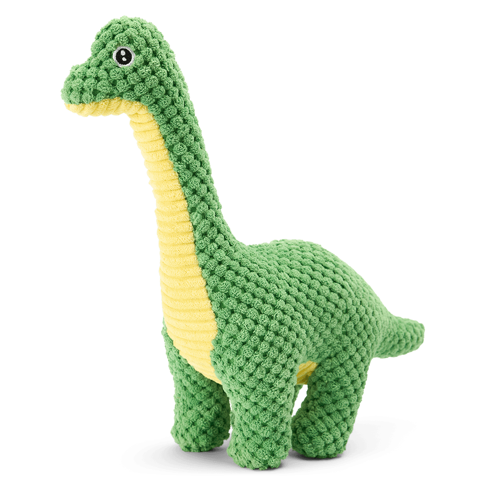 Long Neck Dino Plush Dog Toy