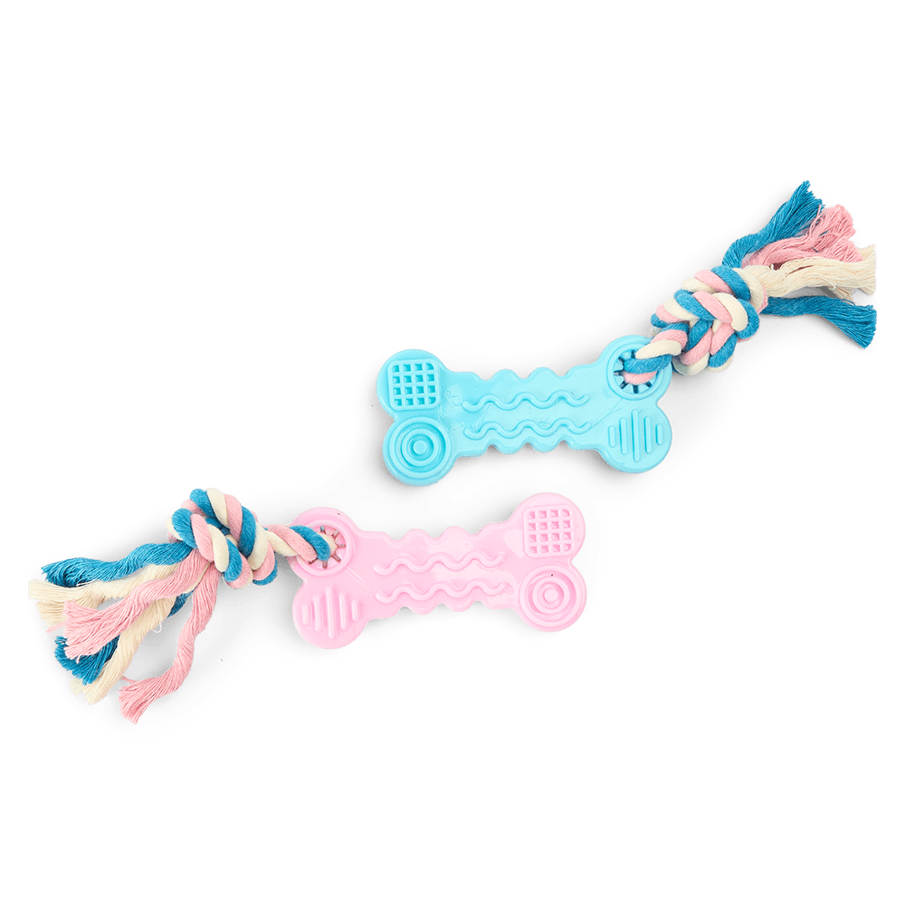 paws-for-life-puppy-flat-bone-with-rope-dog-toy