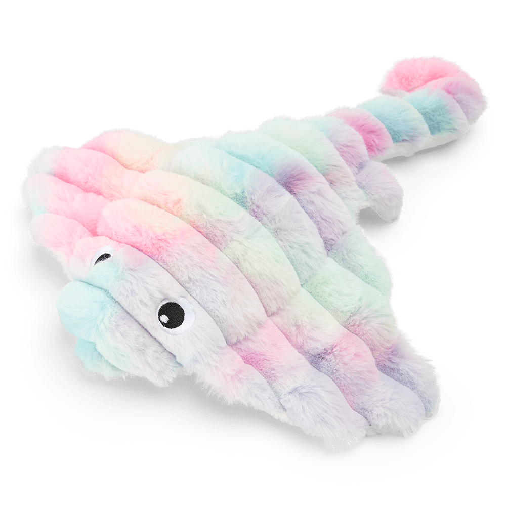 Paws for Life Tie Dyed Ray Plush Dog Toy
