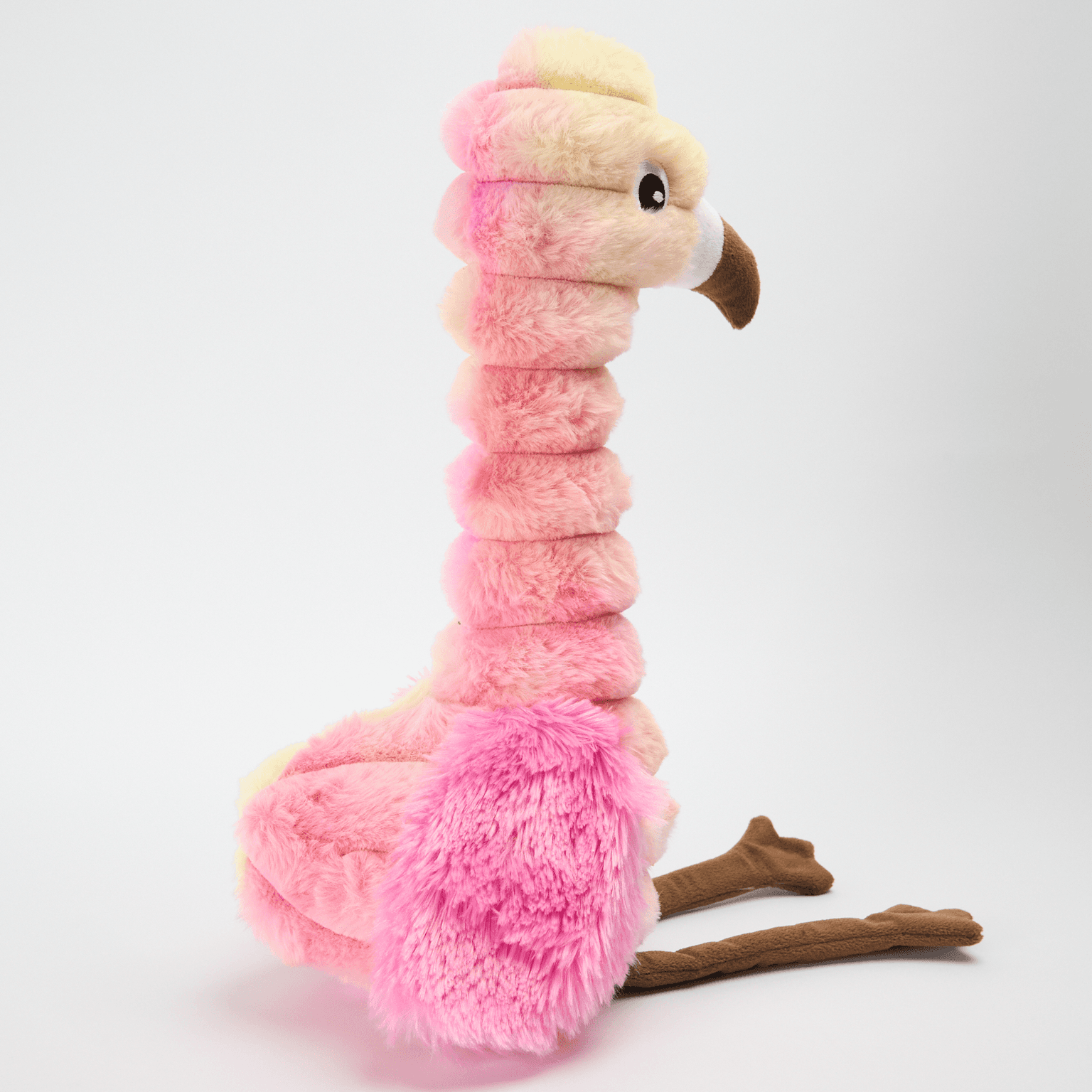 Paws for Life Tie Dyed Flamingo Plush Dog Toy