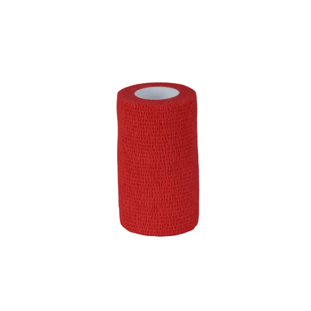 value-plus-equine-valuwrap-cohesive-red-bandage-horse-first-aid