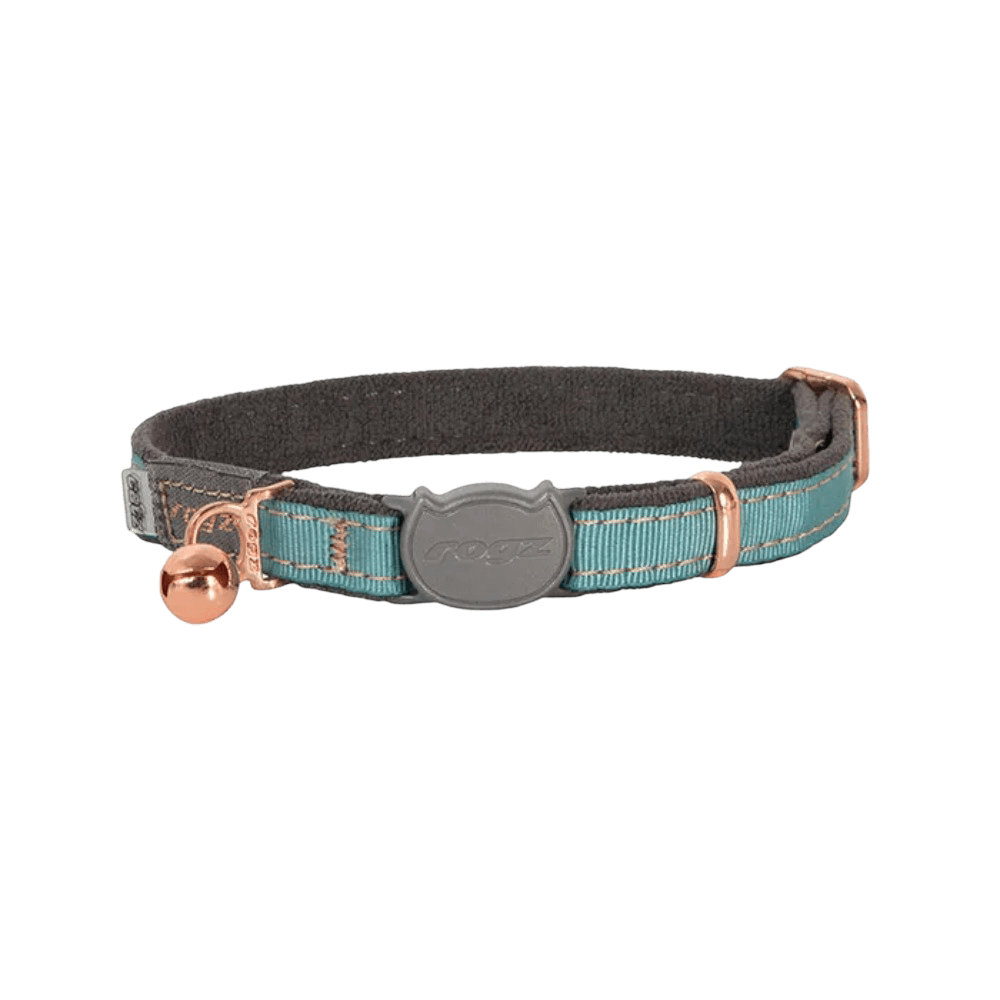 Urbancat Safety Cat Collar Turquoise Moon