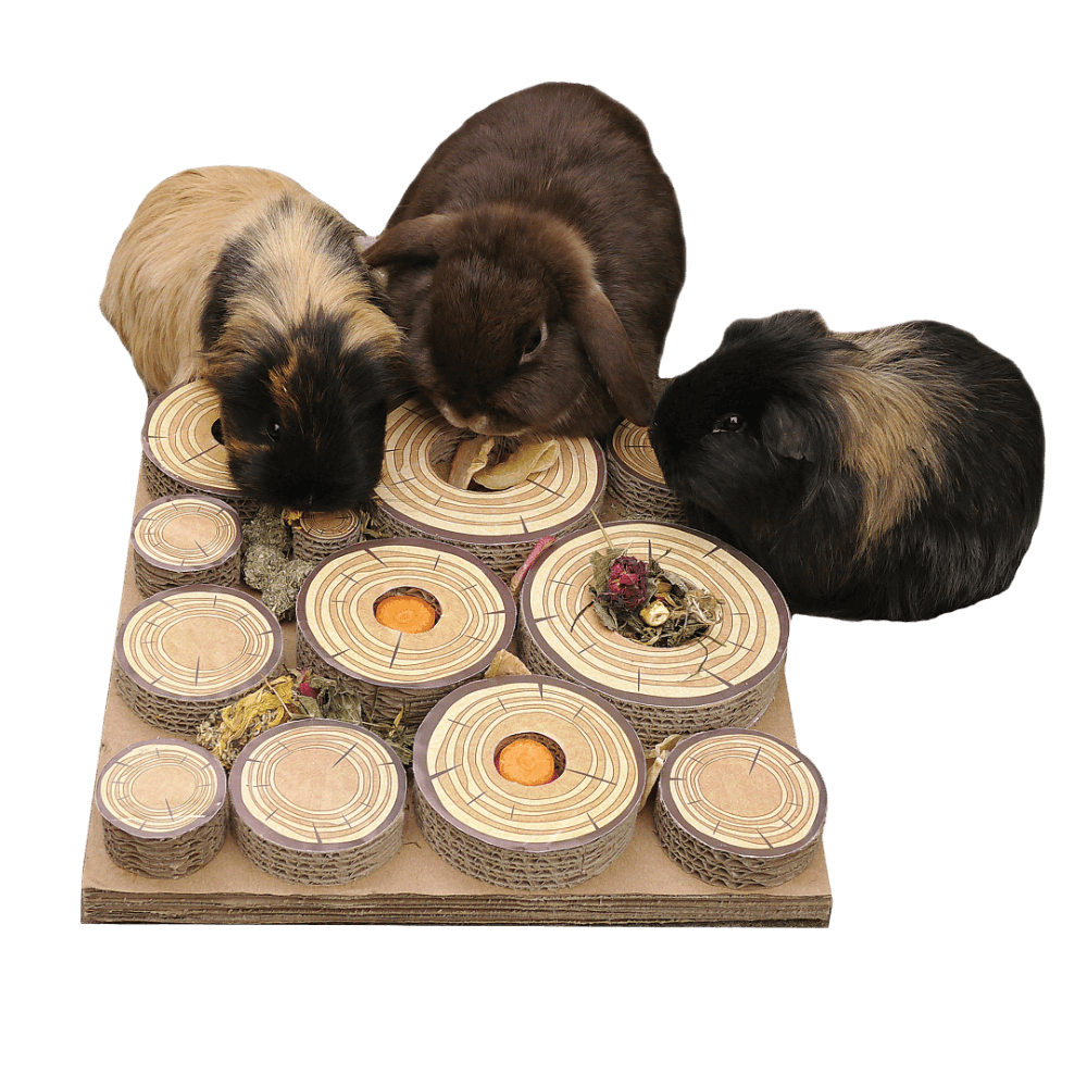 rosewood-maze-a-log-treat-challenge-cardboard-toy-for-small-animals