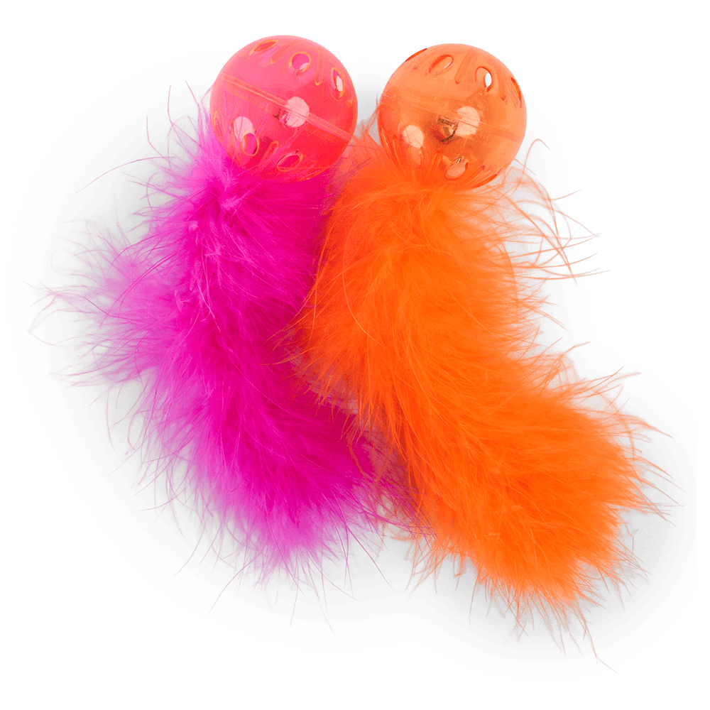 scream-cat-toy-lattice-ball-orange-pink