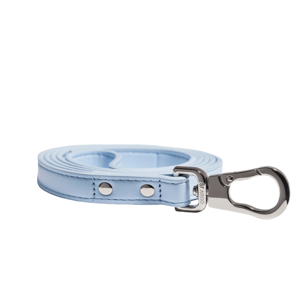st-argo-vegan-leather-dog-lead-soft-blue