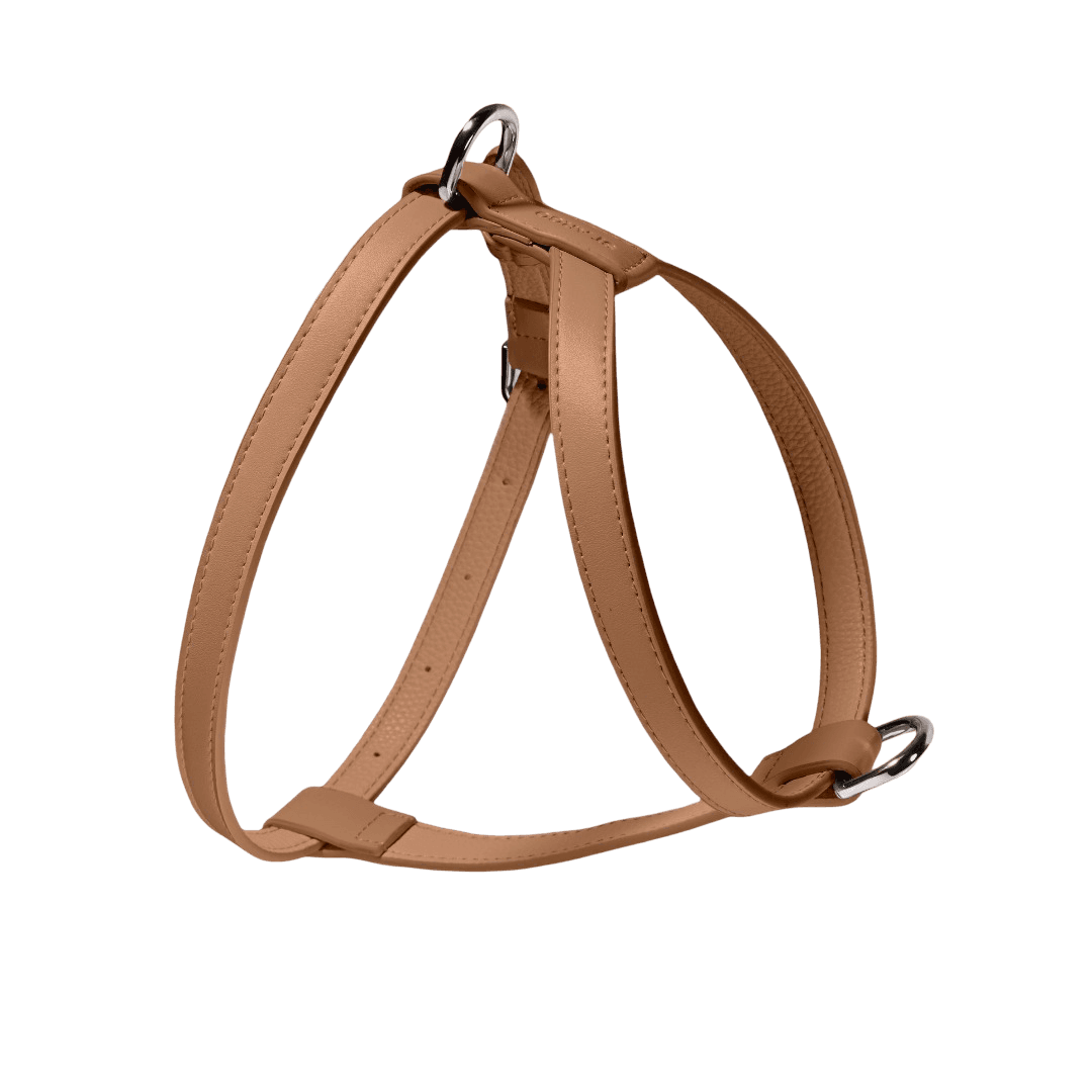 st-argo-vegan-leather-dog-harness-brown