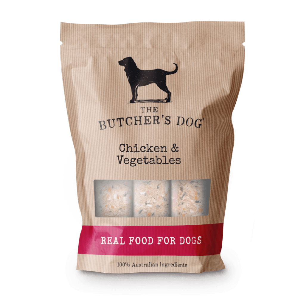 the-butchers-dog-chicken-and-vegetable-adult-frozen-dog-food