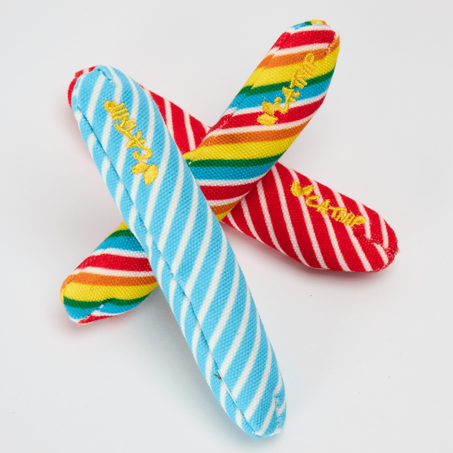 The Catsentials Pure Catnip Candy Sticks Plush Cat Toy