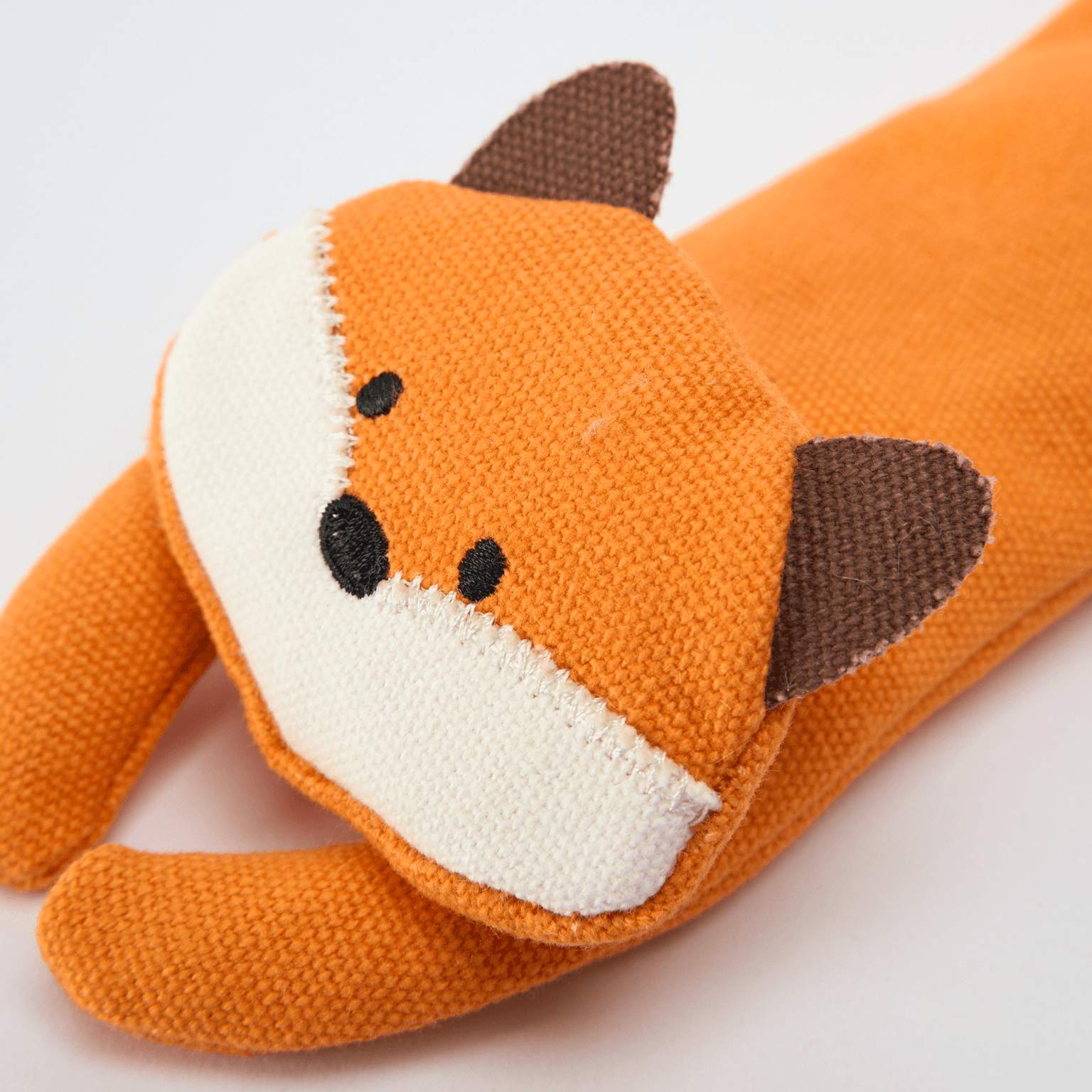 The Catsentials Fox Kicker With Catnip Plush Cat Toy
