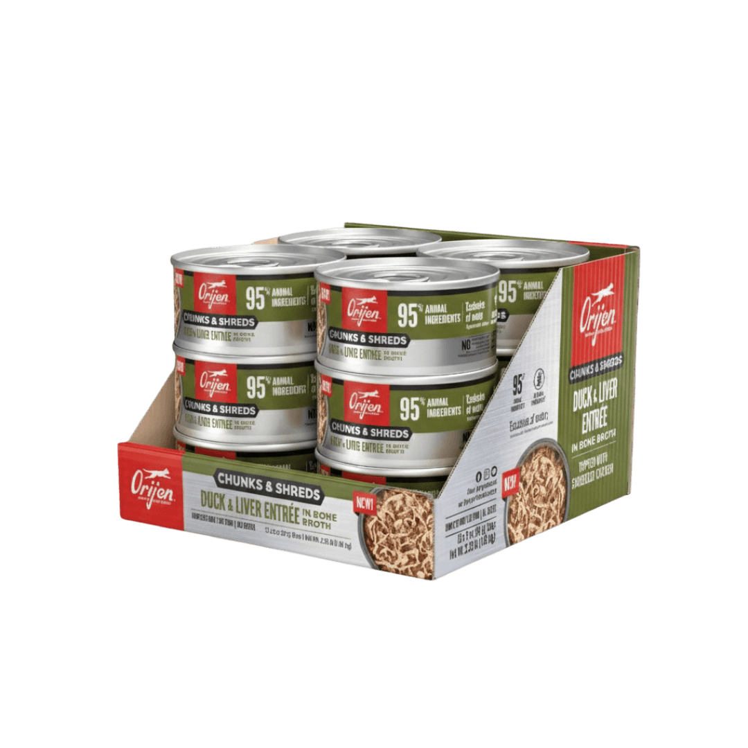 orijen-chunks-and-shreds-duck-and-liver-wet-cat-food