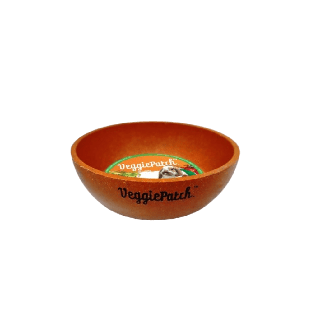 veggie-patch-luna-dish-bamboo-bowl-orange-for-small-animals