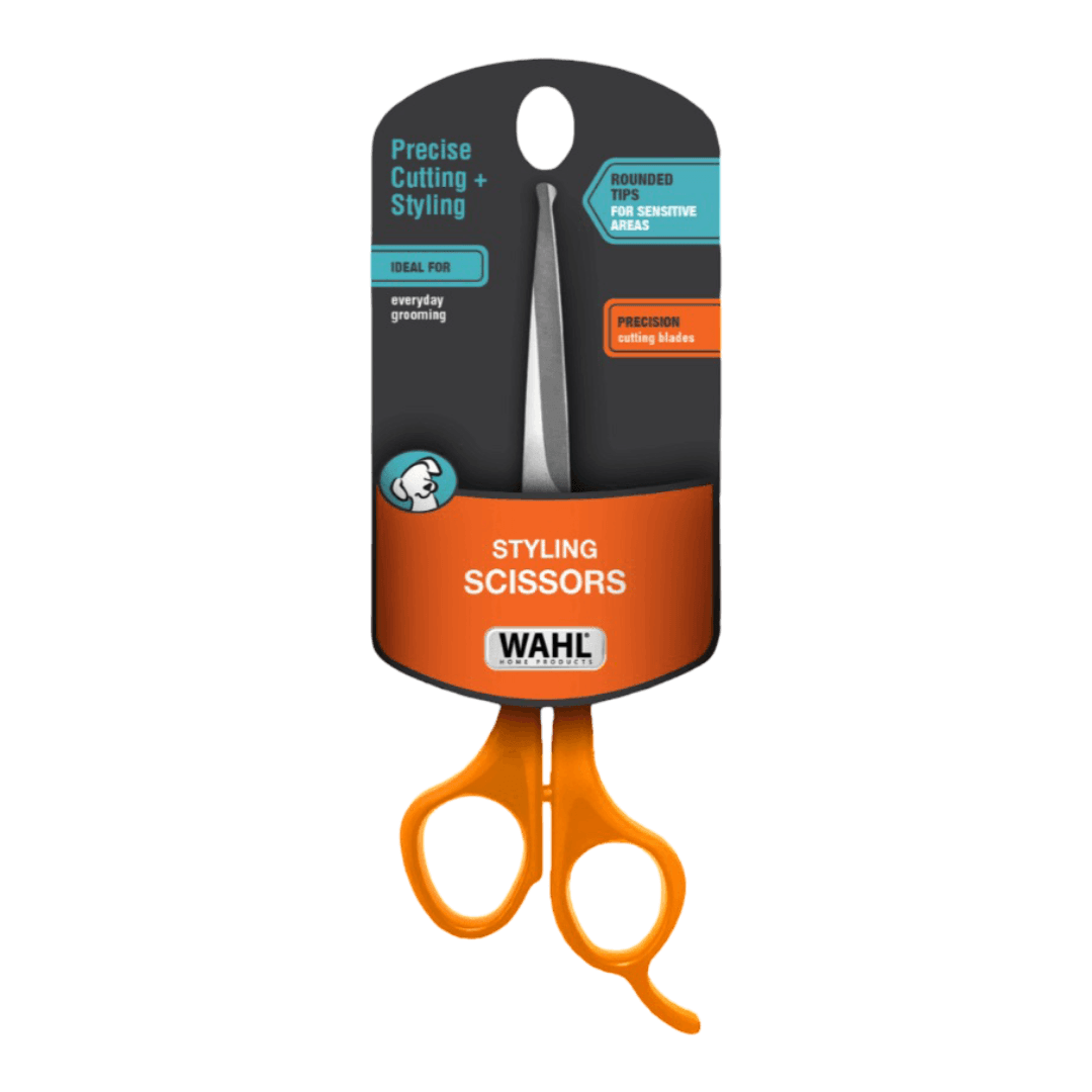 wahl-stainless-steel-dog-styling-scissors-orange-with-rounded-tips