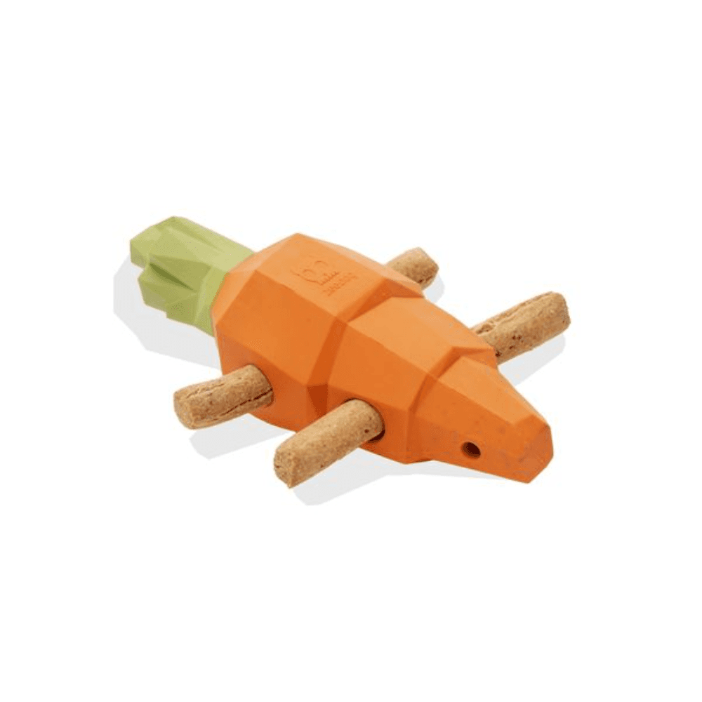 ZEE DOG Super Veggiez Carrot Dog Toy