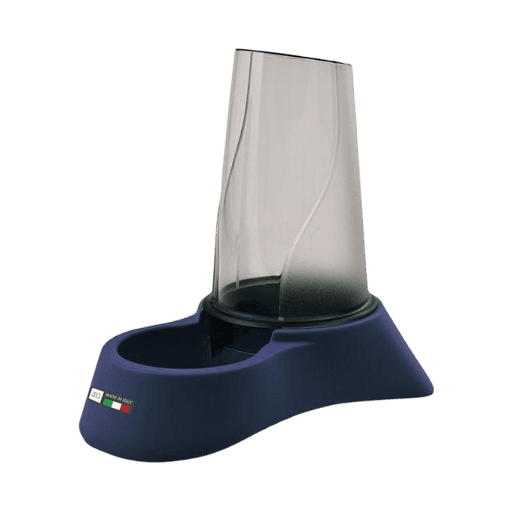 zeez-nuvola-dispenser-water-food-dog-blue