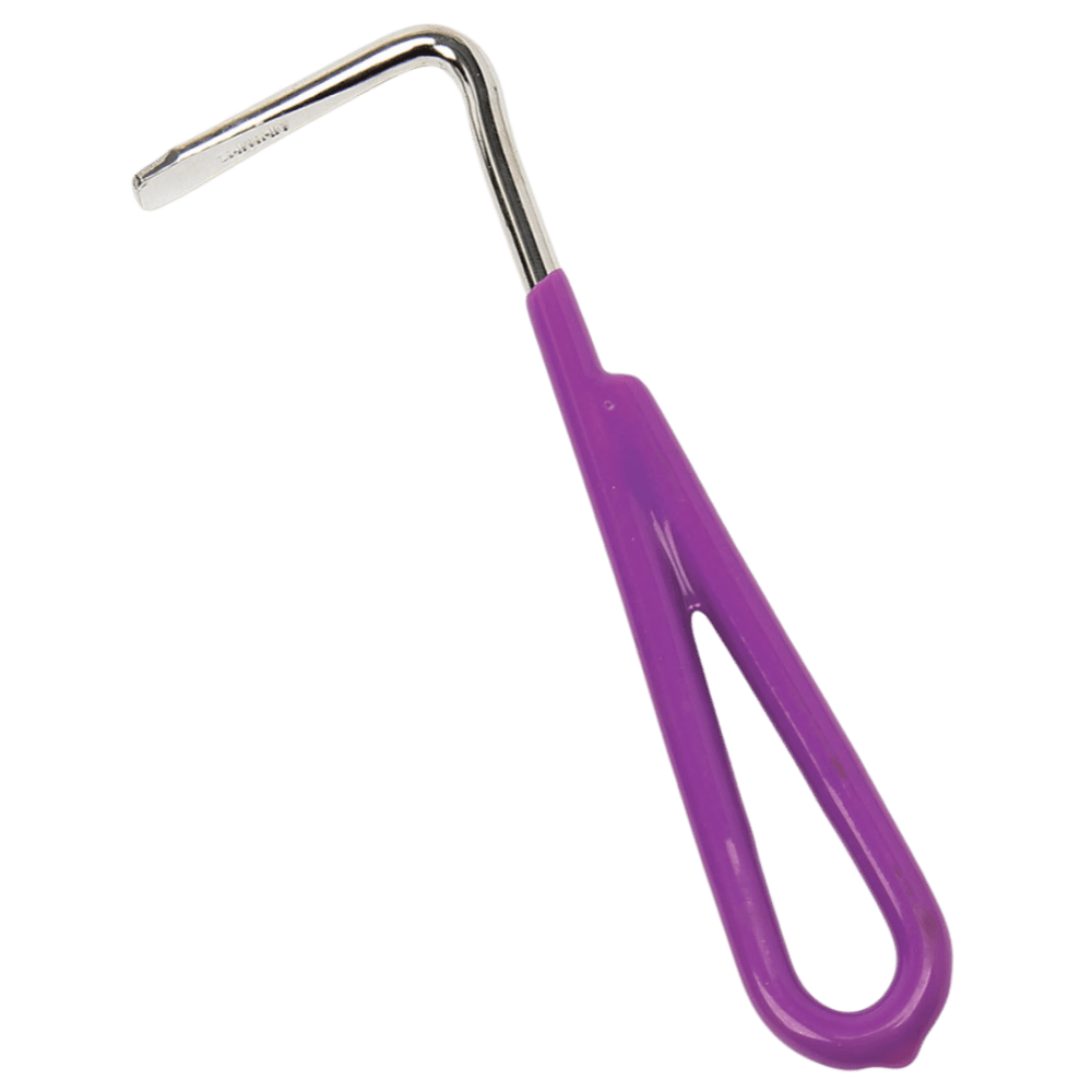 Zilco PVC Coated Hoof Pick For Horse Grooming