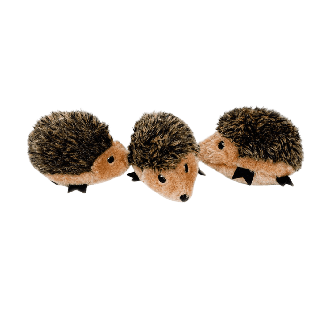 zippypaws-miniz-hedgehog-soft-dog-toy