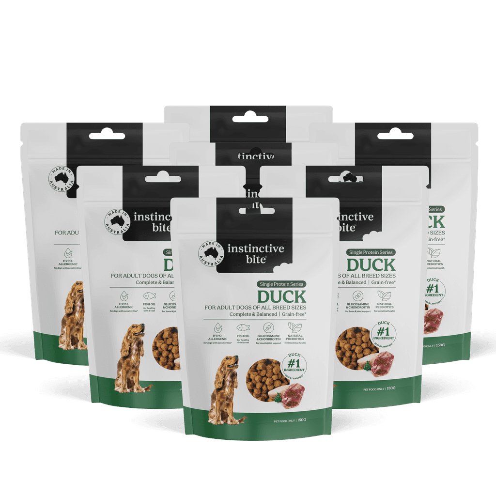 Instinctive Bite Single Protein Duck Grain Free Adult Dry Dog Food ...