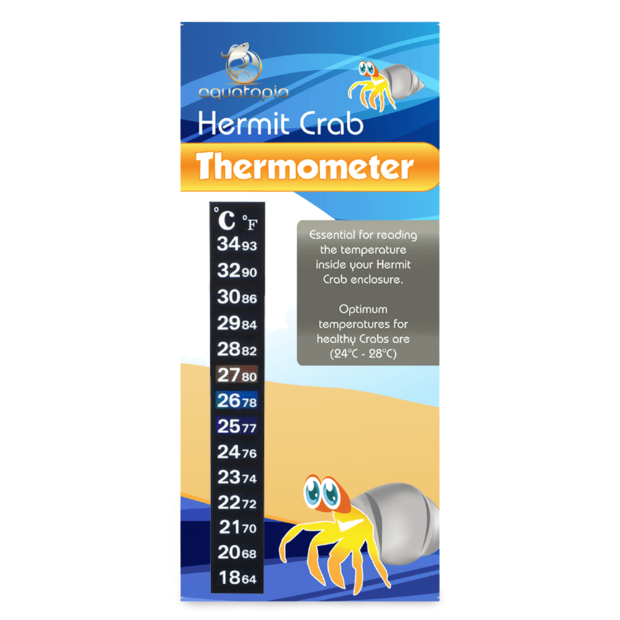 Buy Aquatopia Hermit Crab Thermometer Online Better Prices At Pet Circle