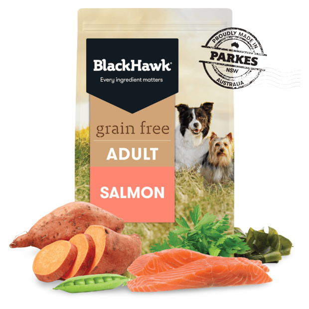 Buy Black Hawk Grain Free Dry Dog Food Adult Salmon Online Better