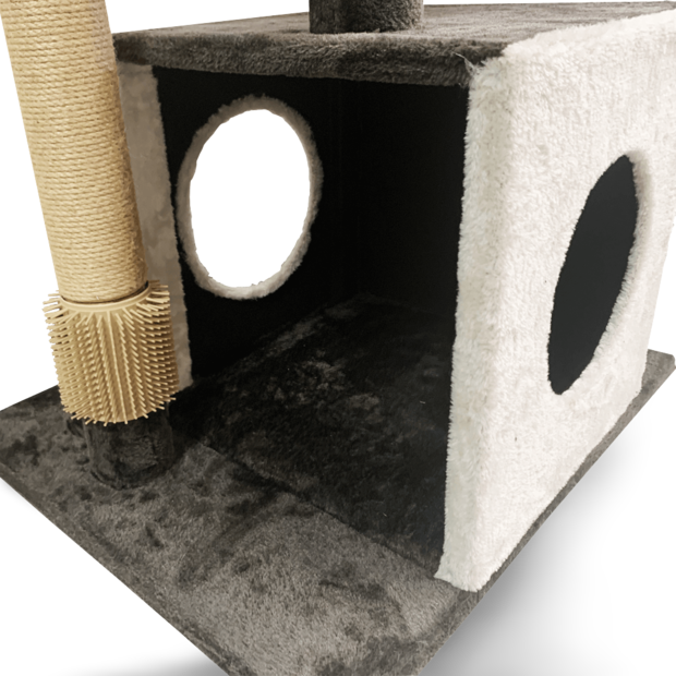 Buy Catio Cat Scratching Tree Deluxe Dual Condo Online Low Prices