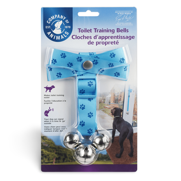 Buy Company Of Animals Dog Toilet Training Bells Blue Online Better