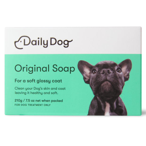 dog soap bar