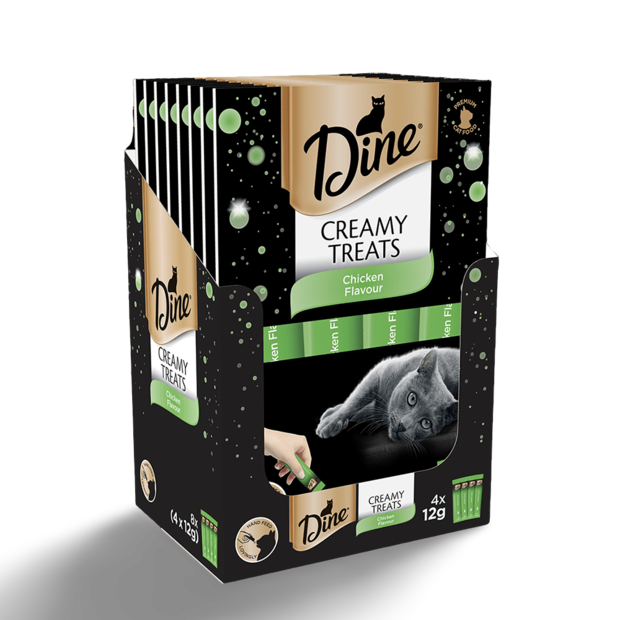Buy Dine Creamy Treats Chicken Flavour Online Better Prices At Pet Circle