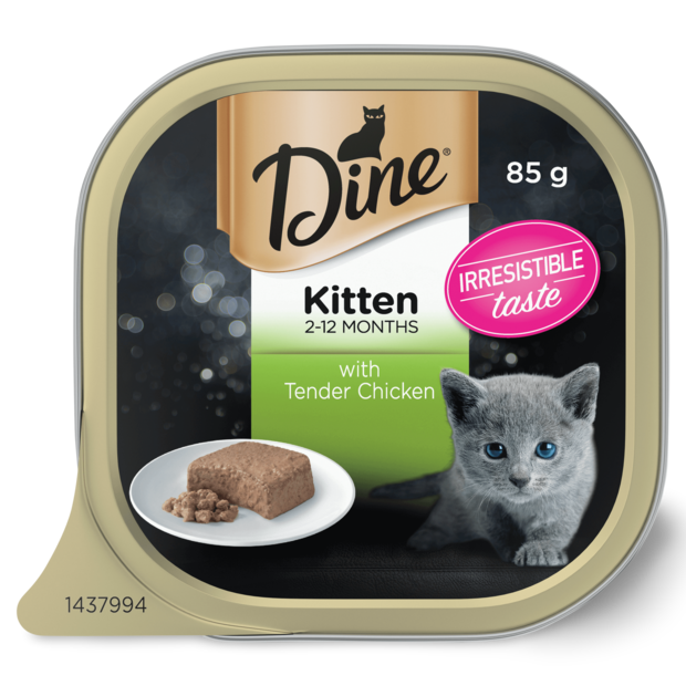Buy Dine Daily Kitten Tender Chicken Trays Wet Cat Food Online Better