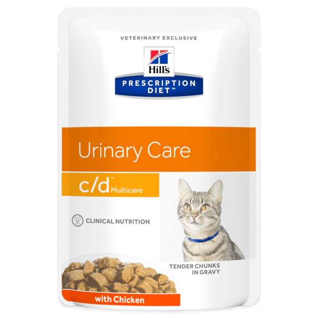 Buy Hills Prescription Diet Cd Multicare Chicken Cat Food Pouches