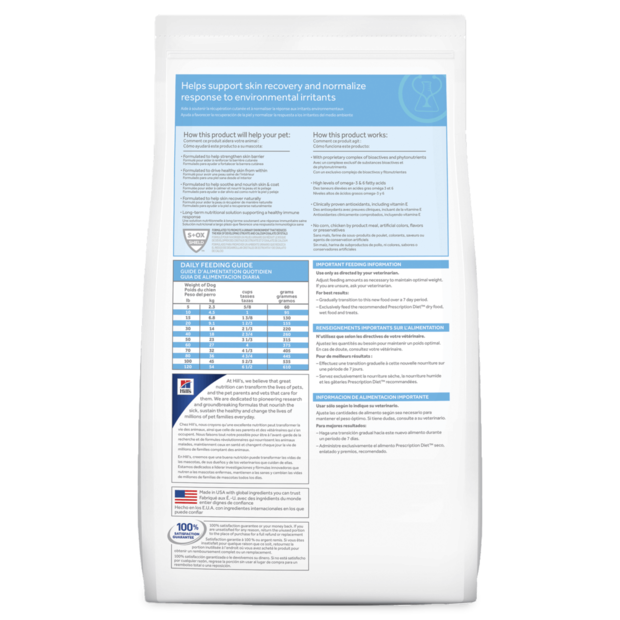 Buy Hills Prescription Diet Derm Defense Dry Dog Food Online Low