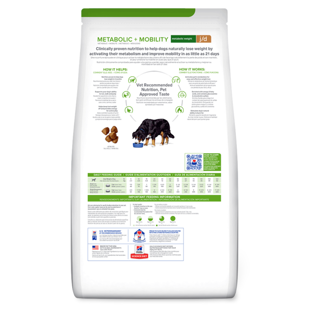 Buy Hills Prescription Diet Metabolic And Mobility Dry Dog Food Online