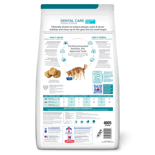 Buy Hills Prescription Diet Td Small Bites Dental Care Dry Dog Food