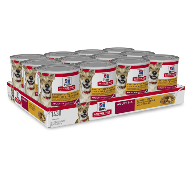 Buy Hills Science Diet Adult Savory Stew Chicken And Vegetables Canned