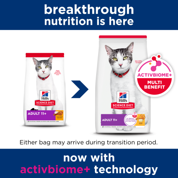 Buy Hills Science Diet Senior 11 Plus Dry Cat Food Online Better