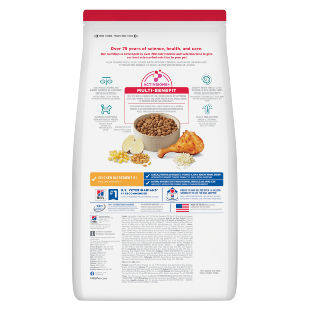 Buy Hills Science Diet Senior 7 Plus Indoor Dry Cat Food Online Low