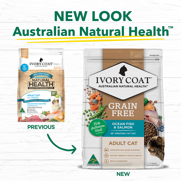 Buy Ivory Coat Grain Free Dry Cat Food Adult Ocean Fish And Salmon