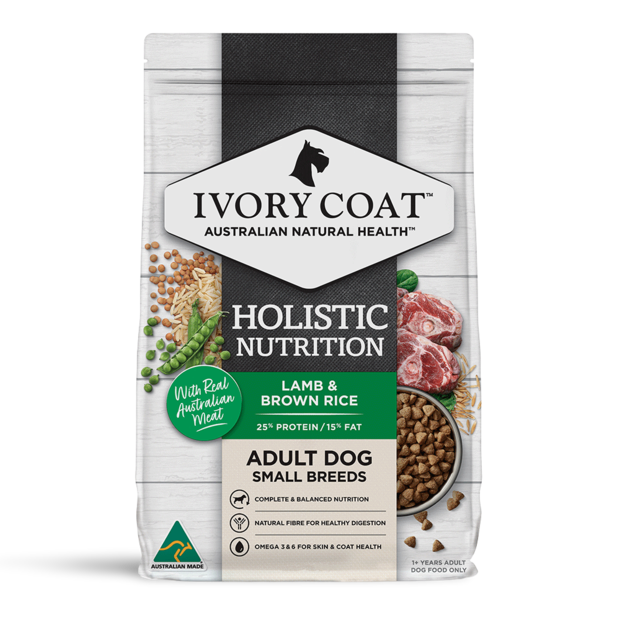 Buy Ivory Coat Holistic Nutrition Dry Dog Food Small Breed Adult Lamb And Brown Rice Online