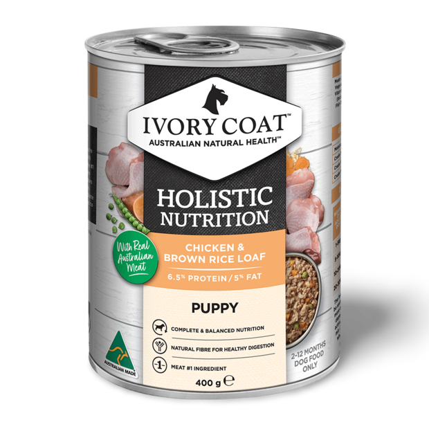 Buy Ivory Coat Holistic Nutrition Wet Dog Food Puppy Chicken And Brown