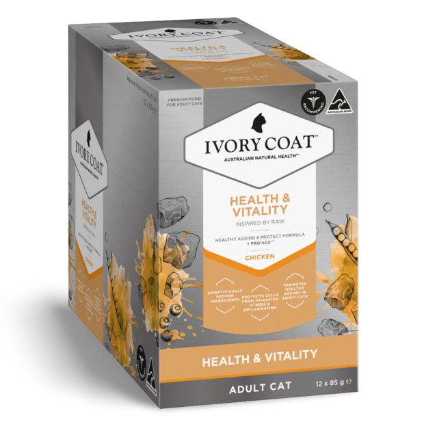 Buy Ivory Coat Inspired By Raw Health And Vitality Wet Cat Food Online ... - Wet Food For Kittens To Support Joint Health And Wellness